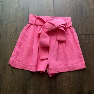 NWOT STAUD Bow Shorts